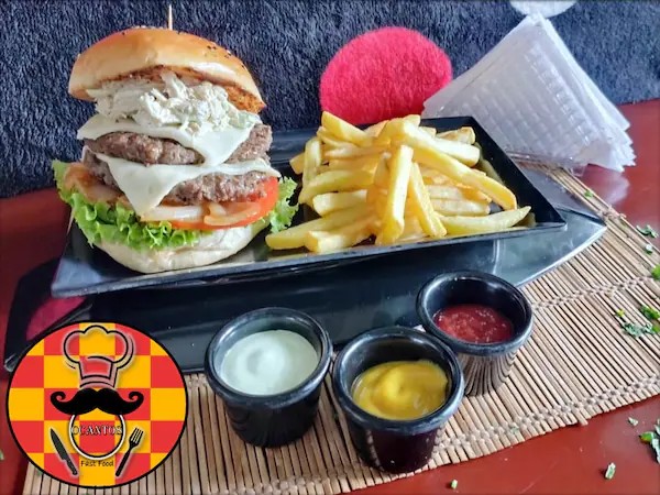 HAMBURGUESA DOBLE CARNE ESPECIAL